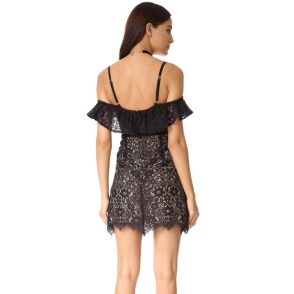 For Love and Lemons Lace Rosemary Mini Dress - Picture 3 of 8